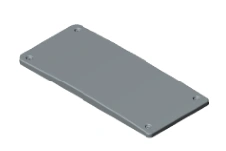 Side tailgate catwalk hatch trim 529230-5613130