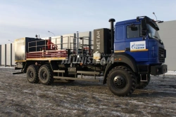 Cementing unit type 7098Y3, chassis Ural 4320-12, 4320-14, 4320-16.
