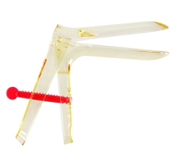 Gynaecological polymer sterile mirror according to Cusco type D, size S, anti-reflective