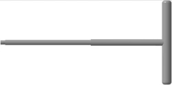Hexagon screwdriver 2.5...5.0mm (with handle)
