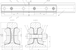 Metal-composite overlays for insulating joints of railway rails "APATEK-R65MK"