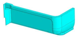 6282-401-5102021-27 Front right front catwalk trim, front