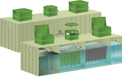 Block-modular water treatment plants GRINLOS BM Prom