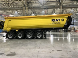 Semi-trailer - tipper, modification 924940, configuration 924940-33H1, with BPV-Ost axles: HSFALM 9010-15 V36 ECO-PLUS 3 61.68.3