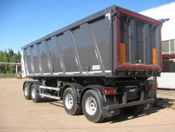 Four-axle tipper trailer AK-48