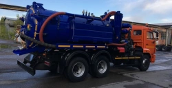 Special, sludge truck 5686-0000010-33 based on chassis KAMAZ-6520-3072-53