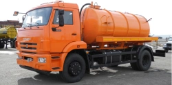 Special, vacuum truck 5686-0000010-34 on the basis of chassis KAMAZ 43253-G5
