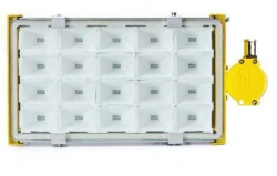 Luminaire SSP01-20x3-024-UHL1 with connection box KSV-1