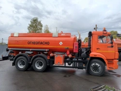 Fuel tanker ATZ-17, type TK364010 (modification 4693C1) on chassis KAMAZ KAMAZ-018/2011/TRCU-3axle-102