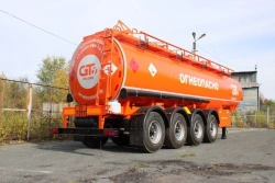 Semitrailer-tanker PPC-6-4, type PR4, modification 96996-0000010-08 ( without pump). Axial unit AGOS-4-GT7-00.00.000 or