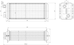 Oil radiator BO-173.1013.300