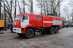 Fire tanker AC 7.0-70 (43118), type 4344-D0, modifications 4344H0, based on chassis of modifications 43118-A5, 43118-50, 43118-R