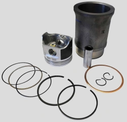 CYLINDER LINER, PISTON, PISTON PIN, RETAINING RINGS, CYLINDER LINER GASKET KIT 523.1000110-153-01