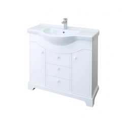 Cabinet under sink Aquaton Helen 95 white 1A218501EN0101.A218.5.01E.N01.0