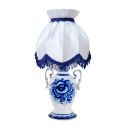 Porcelain table lamp Lydia 277x130x220mm
