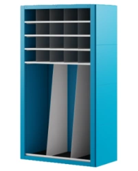 Shelf-stable metal cabinet for storage of workpieces TU 31.01.11-002-86574644-2020