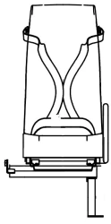 322121-6830010 Single seat
