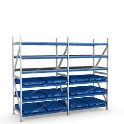 1659 Series Roll-out Shelving Unit