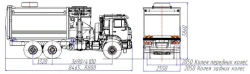 Side-loading rubbish truck model MK-4554-19