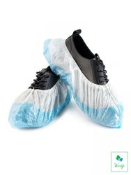 Medical disposable polyethylene non-sterile shoe covers according to TU 32.50.50-001-06874160-2017