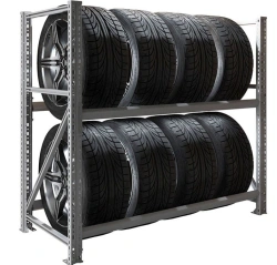 MS PRO stationary rack for storing 8 tyres 1200x1353x606