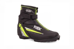 Ski boots TREK Experience1 black (logo green neon)