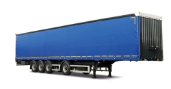 Truck trailer TONAR model 97882 with axles manufactured by TONAR models: 90422, 90424, 90431