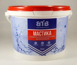 Acrylic mastic WTV waterproofing mastic
