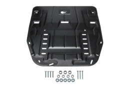 Crankcase + gearbox protection + fastening kit, RIVAL, Steel, KIA K5 2020-, V - 2.0; 2.5/Hyundai Sonata (DN8) 2019-, V - 2.0; 2.