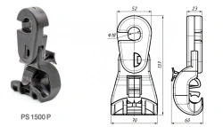 Support clamp PS 1500 P