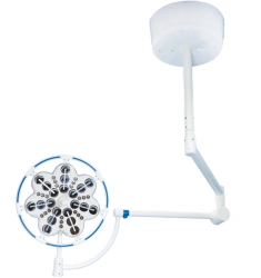 Surgical ceiling adjustable single-block luminaire "EMALED 300"