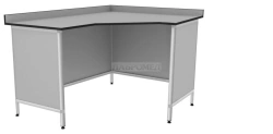 Laboratory wall table SU 850 "LABROMED-3" from laboratory tables "LABROMED-3" according to TU 9452-010-13305037-2008