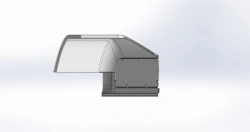 5299-403-5102032-60 SB Front left arch moulding
