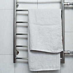 Bleached cotton waffle towels