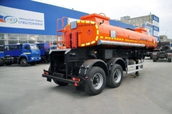 Semi-trailer-tanker, brand UZST, type 9179, modifications: 9179-0000050 (frame, with EBS, trailer axle BPW HSFALU 9010-15 V36K 6