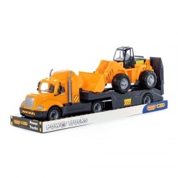 "Mike", Trailer Car + Loader Tractor (in tray), item 58591