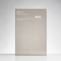 Matelux Bronze frosted sheet glass 6mm thick