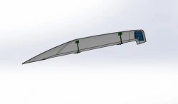 5299-422-5302554-30 SB/LG Left fairing assembly
