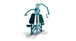 Outdoor equipment Chest press + upwards