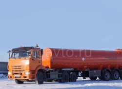 Semi-trailer-tanker PTC-38 TAC 96106 of 96106 type 96106 modifications 96106, 96106-01, 96106-02, 96106-03, 96106-04, 96106-05,