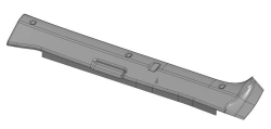 5299-372-5305040-20 Left front pillar trim