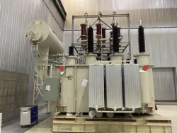 Three-phase oil-filled power transformer TDTN-10000/110