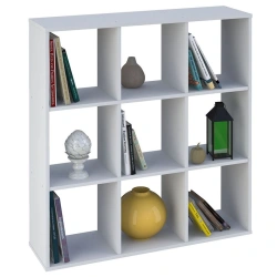 Polini Home Smart Cube 9-piece shelving unit, white, item 0001694.68