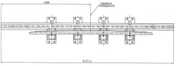 Cross rail with counter rail of the project 1909.02.030-01