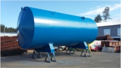 Horizontal tank of "RGSN" type