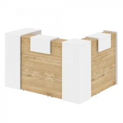Wooden reception desk for retailers Onix Reception series (Onix Reception)