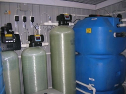 Equipment for drinking water treatment and purification: filtering unit model LSV 10-3