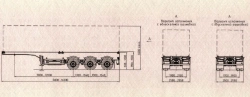 Semitrailer SAV 93183RK1...RK7 (suspension: pneumatic, service brake system with EBS)