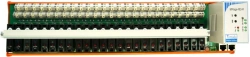 Discrete input device. 24 signals 220 V AC/DC, individual galvanic isolation, possibility of connection of the source