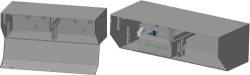 Reinforced wall-mounted switchgear cabinet SHRNu-6Ux2-470